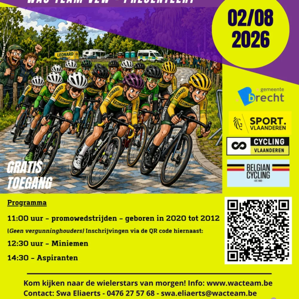 BRECHT KOERST - jeugd promowedstrijden verder Miniemen en Aspiranten (Cycling Vlaand)