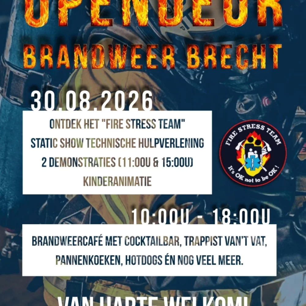 Opendeurdag Brandweer Brecht