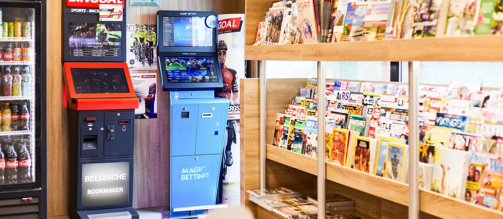 Vergunning voor kansspelen in dagbladhandels