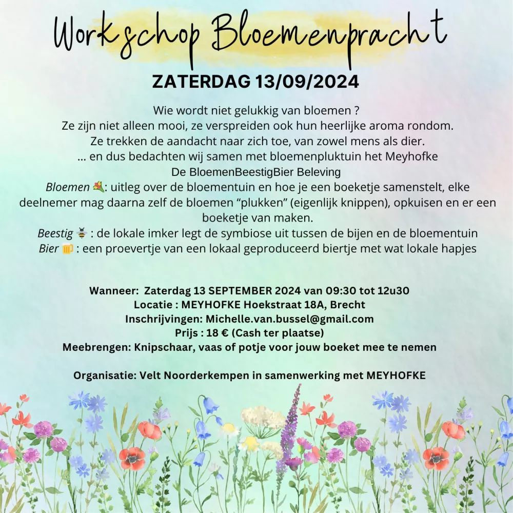 Workshop Bloemenpracht