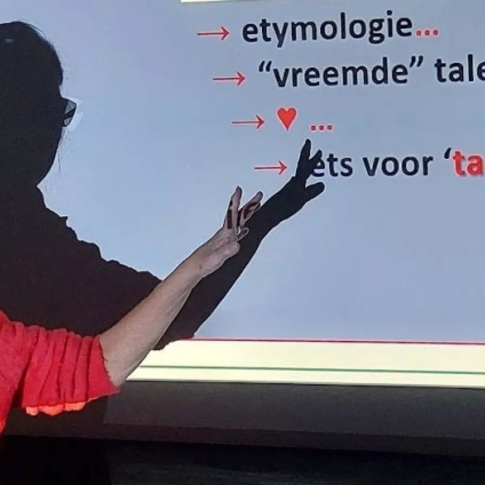 Lezing " 't Leven zit vol taalkronkels" ( met Carine Caljon)