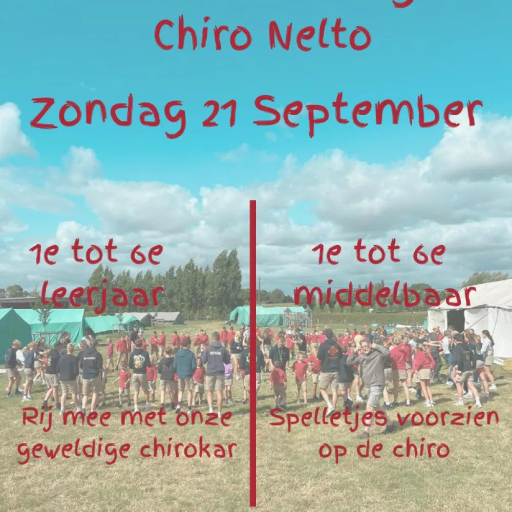 Ledenwerving Chiro Nelto