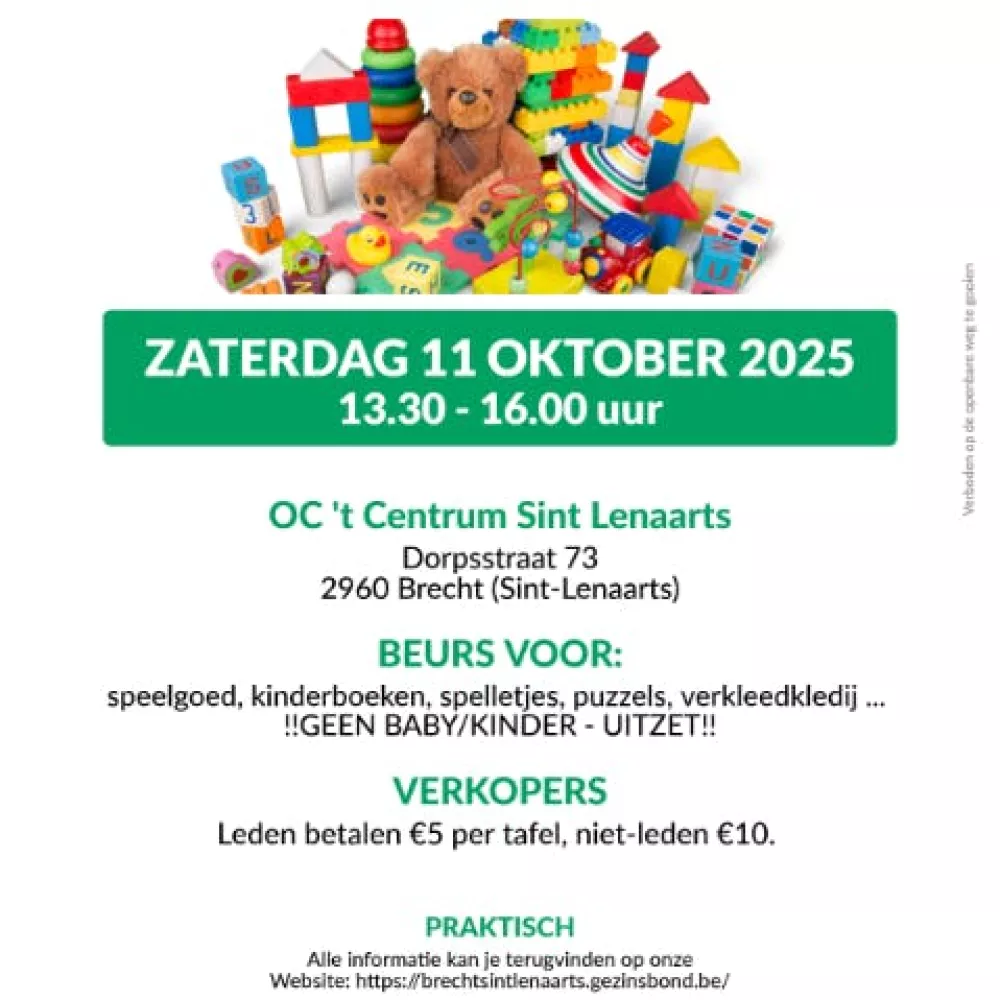 tweedehands SPEELGOED-beurs