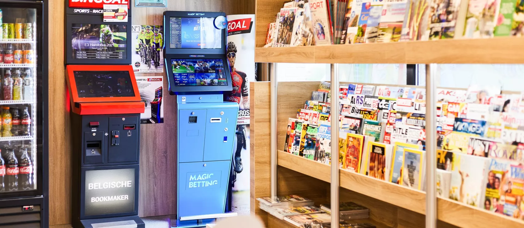 Vergunning voor kansspelen in dagbladhandels