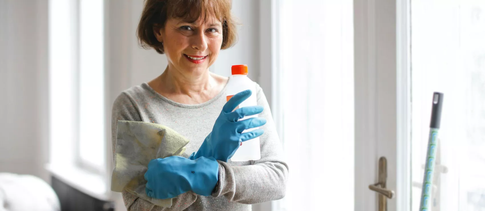 Halftijdse arbeider schoonmaak